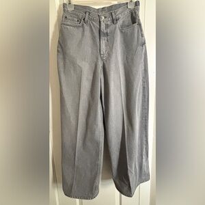 NWOT COS Wide-leg/ Baggy Gray Jeans